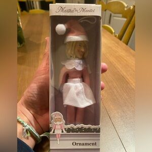 Martha on the Mantel Holiday Doll NWT